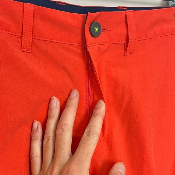 NWT Tommy Bahama Cayman Isles IslandZone Cargo Shorts Orange sz 29 Vacation $110 - Picture 6 of 10